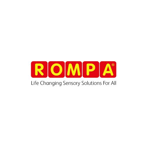 Rompa logo - producent af boblesøjler og sanseintegrationsudstyr